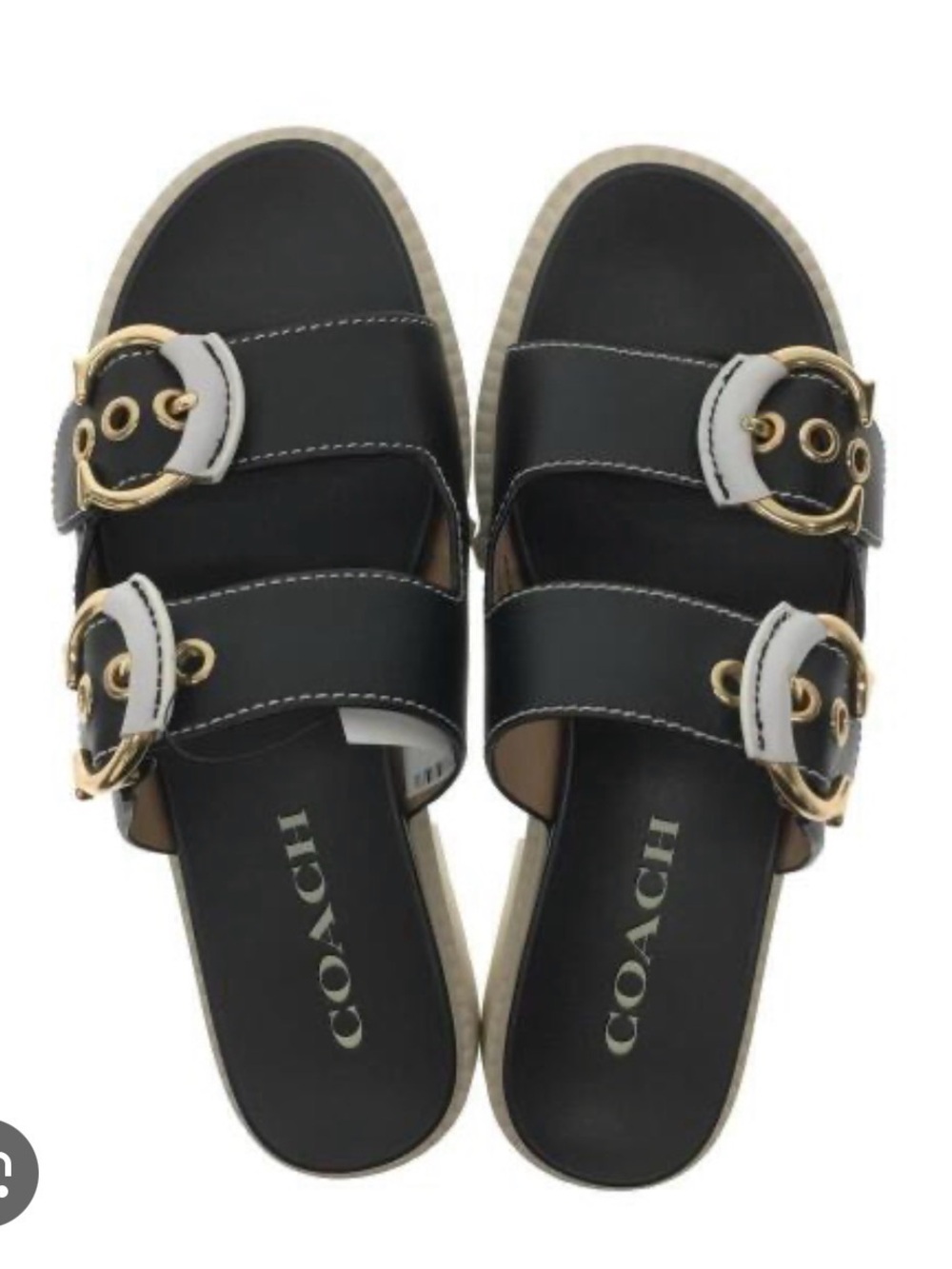 Coach Piper Leather Sandal - Picture 13 of 14
